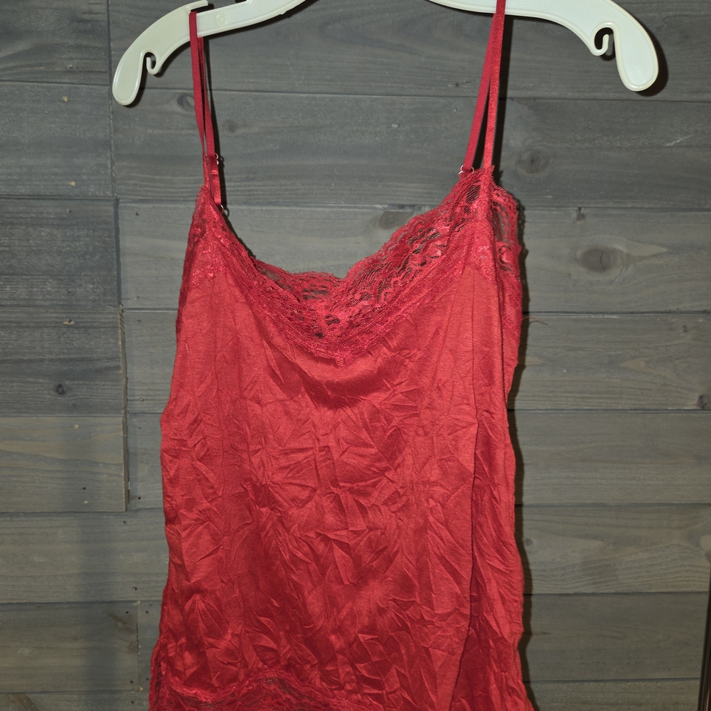 Mascara Red Lace Chemise